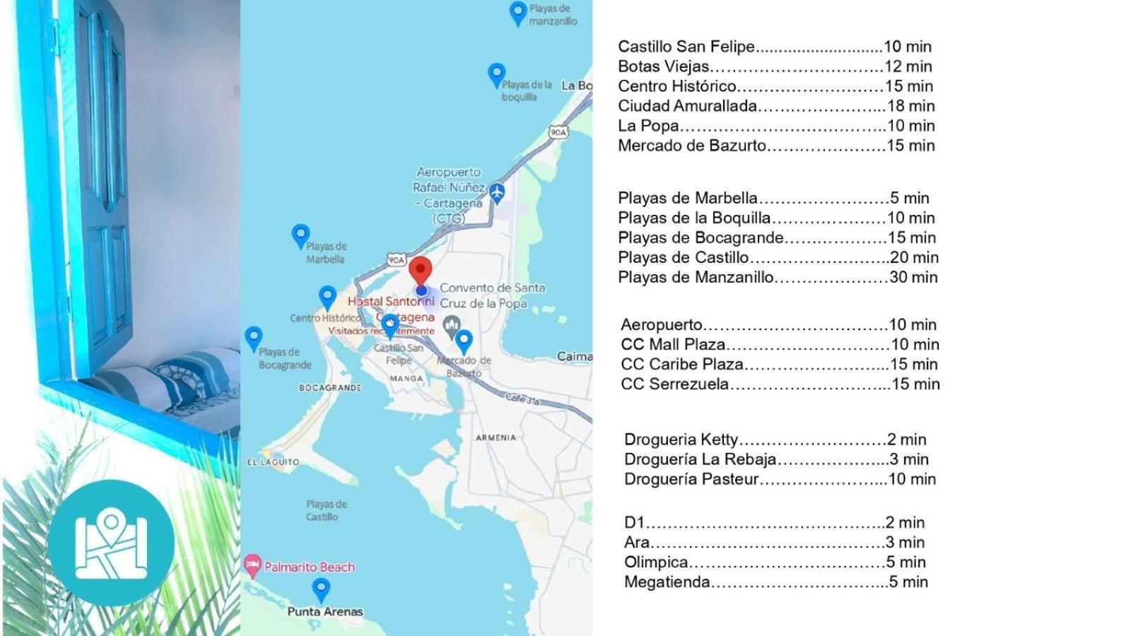 فندق Casa Santorini Cartagena المظهر الخارجي الصورة